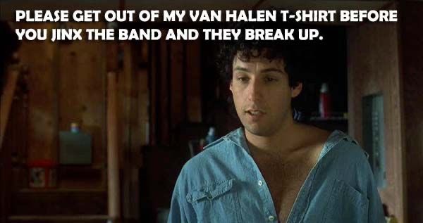 PennellAli's tweet photo. I can’t even listen to Van Halen without thinking about this every time 😂 @AdamSandler https://t.co/as1f5DNLad