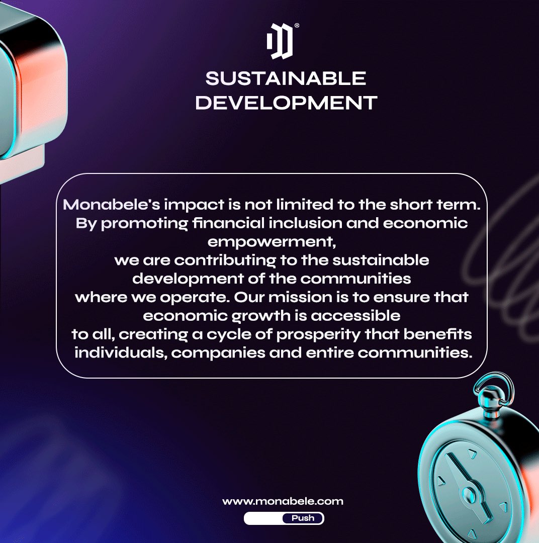 linkedmonabele's tweet image. 𝗖𝗿𝗲𝗮𝘁𝗶𝗻𝗴 𝗢𝗽𝗽𝗼𝗿𝘁𝘂𝗻𝗶𝘁𝗶𝗲𝘀 𝗮𝗻𝗱 𝗚𝗿𝗼𝘄𝘁𝗵: 𝗠𝗼𝗻𝗮𝗯𝗲𝗹𝗲’𝘀 𝗦𝗼𝗰𝗶𝗮𝗹 𝗜𝗺𝗽𝗮𝗰𝘁

we believe that the power of transformation goes beyond financial transactions, but also to creating a positive social impact in communities that need it the most.