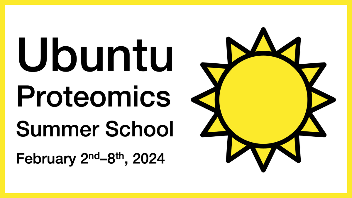 Lars Juhl Jensen (@larsjuhljensen) on Twitter photo Quick announcement video: The <a href="/UbuntuProteomix/">Ubuntu Proteomics</a> Summer School will run again in South Africa on February 2-8, 2025. #proteomics #summerschool #southafrica
youtube.com/shorts/LDCtIP5… Quick announcement video: The <a href="/UbuntuProteomix/">Ubuntu Proteomics</a> Summer School will run again in South Africa on February 2-8, 2025. #proteomics #summerschool #southafrica
youtube.com/shorts/LDCtIP5…