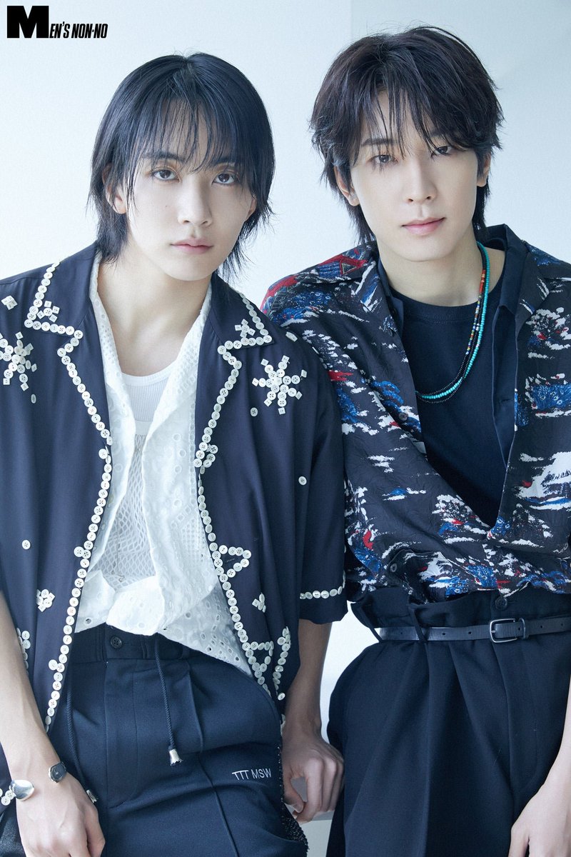 [#MAGAZINE] 240826 JEONGHAN #정한 and WONWOO #원우 for MEN'S NON-NO Japan | Photos