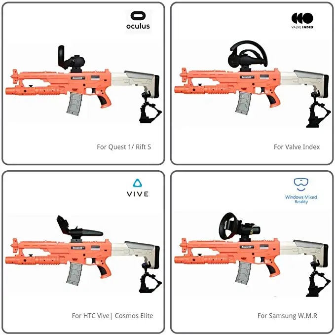 vrstorecomua's tweet image. Автомат #BeswinVR Haptic VR Gun – це перший в світі фізичний контролер для віртуальної реальності, який забезпечує реалістичний досвід стрільби завдяки зворотному зв’язку. Сумісний з #OculusQuest, #ValveIndex, #HTCVive, #WindowsMixedReality та іншими #VR 
vr-store.com.ua/avtomat-beswin…