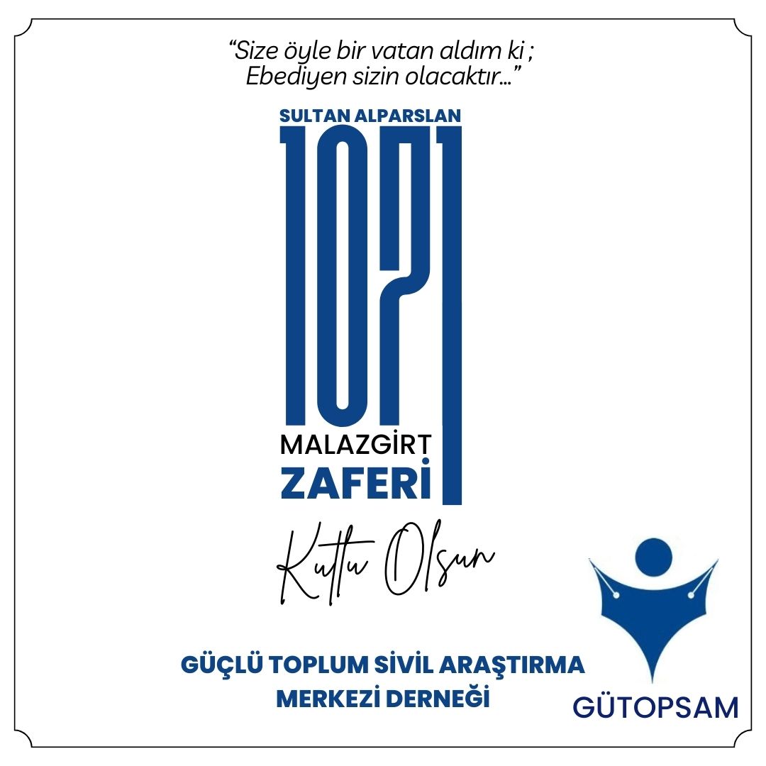 gutopsam's tweet photo. Size öyle bir vatan aldım ki;
Ebediyen  sizin olacaktır...
SULTAN ALPASLAN
MALAZGİRT ZAFERİ KUTLU OLSUN.
@Sultanalparslan
"953.yılı kutlu olsun.." https://t.co/pxrzosnDwi