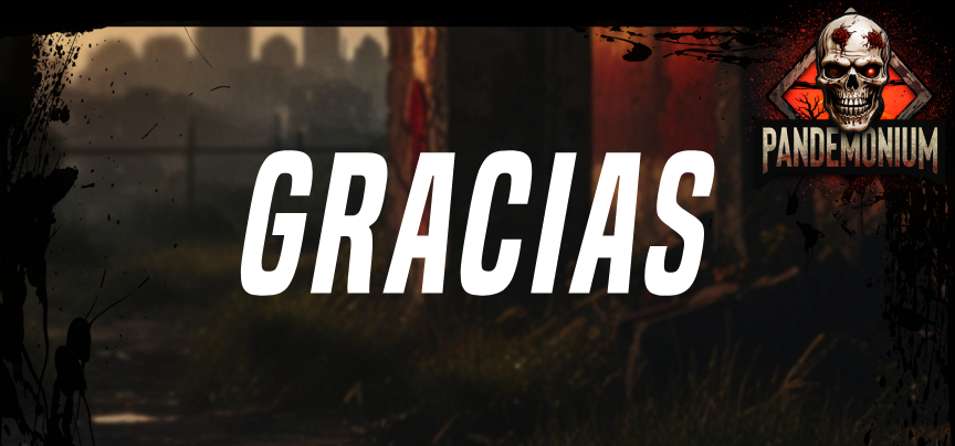 Un enorme GRACIAS a todos los participantes por ser parte de esta aventura en 7 Days to Die. 

Sin vosotros, el caos no hubiera sido tan épico ni tan emocionante (ni tan lag...).

Nos vemos en la próxima horda gente 🫡
