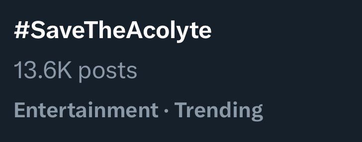 smervxaldo's tweet photo. we’ve been trending everyday, i love it! 💕
#RenewTheAcolyte #SaveTheAcolyte https://t.co/2PgDGDhm9p