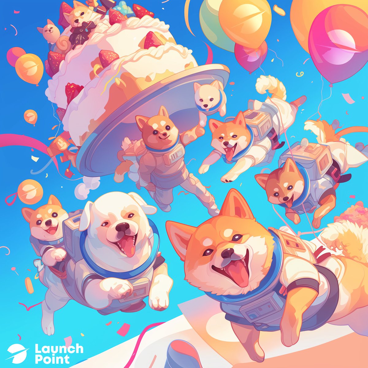 launchpoint_fi's tweet image. Happy international doggo day! 

Yup, its an official celebratory day for our most loyal frens and we wish you all the treats in the world ❤️