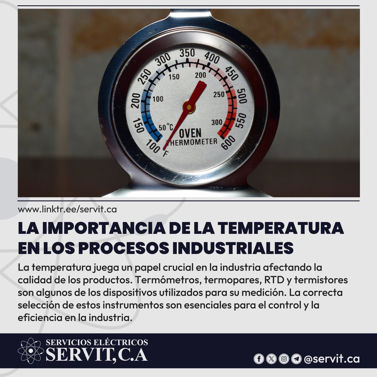 servit_ca's tweet image. 🔅 𝗧𝗶𝗽𝗼𝘀 𝗱𝗲 𝘁𝗲𝗿𝗺𝗼́𝗺𝗲𝘁𝗿𝗼𝘀 𝘆 𝘀𝘂𝘀 𝗽𝗿𝗶𝗻𝗰𝗶𝗽𝗶𝗼𝘀 𝗱𝗲 𝗳𝘂𝗻𝗰𝗶𝗼𝗻𝗮𝗺𝗶𝗲𝗻𝘁𝗼

🔥 𝗧𝗲𝗿𝗺𝗼́𝗺𝗲𝘁𝗿𝗼 𝗯𝗶𝗺𝗲𝘁𝗮́𝗹𝗶𝗰𝗼: El termómetro bimetálico se basa en la diferencia de coeficientes de... instagram.com/p/C_IY-CWyx7f/…