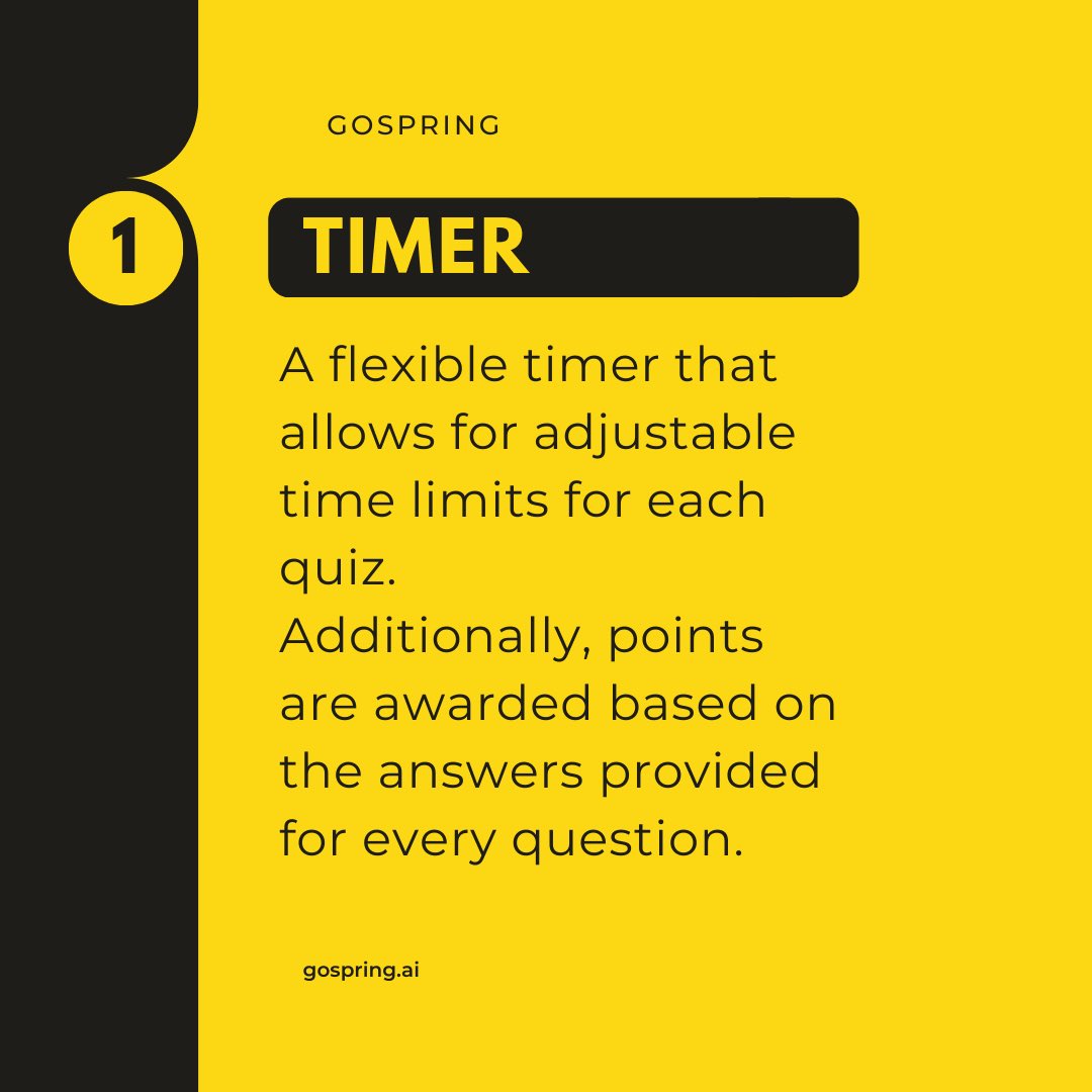 SpringQuiz's tweet photo. Discover what sets Spring apart! 🌟 
From flexible timers and customizable question sequences to exclusive tie-breaking features and 20 unique signup methods, experience innovation and adaptability like never before. 
Elevate your quiz creation game with Spring! https://t.co/g1cEyb7tm6