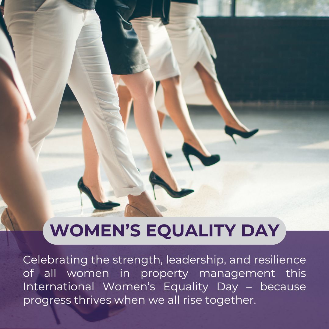 We honor and celebrate the incredible women in property management who continue to break barriers, lead with integrity, and inspire change. Let’s continue to uplift each other as we create a more inclusive and equitable future.

#WomensEqualityDay #WomenInProperty