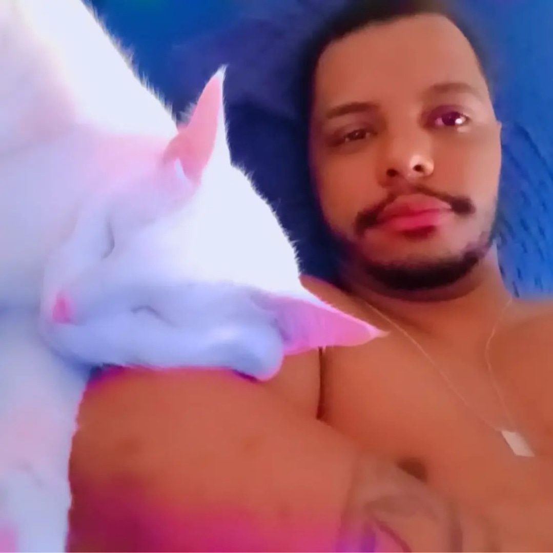 😊Eu e meu Gato 🐱