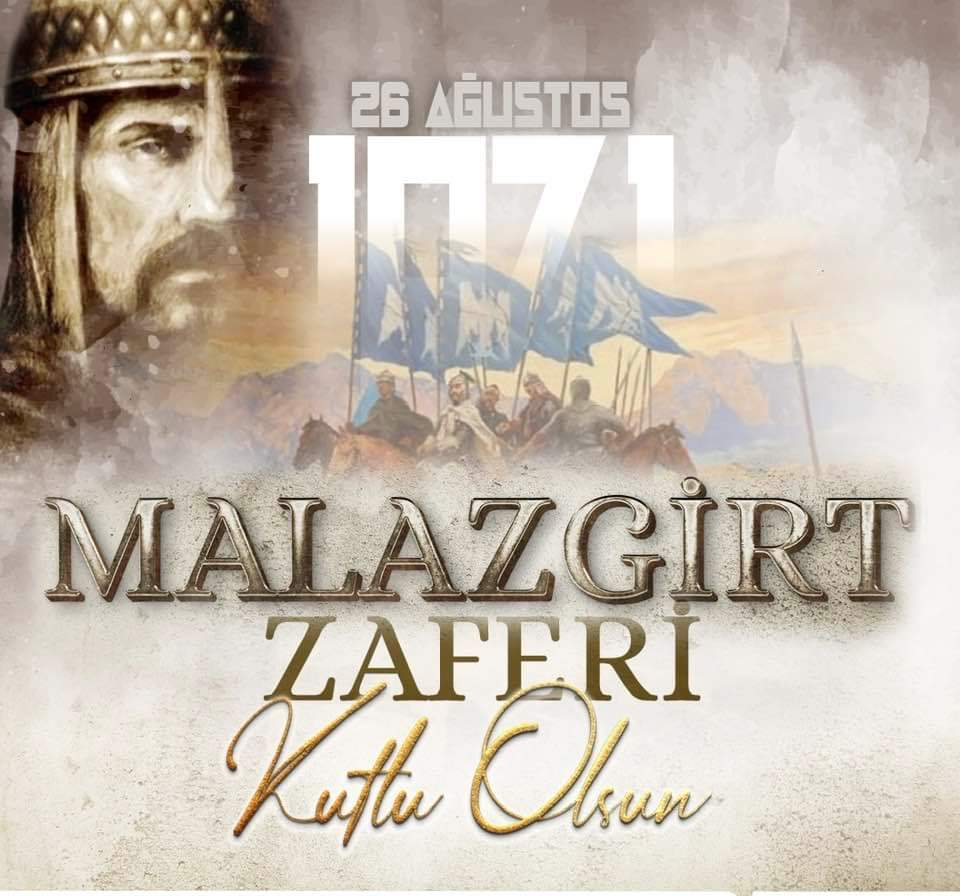 Şanlı komutan Sultan Alparslan ve kutlu ordusunun üstün başarısı ile Anadolu'nun kapılarının Aziz Milletimize ebediyen açıldığı #MalazgirtZaferi’nin 953. yıl dönümünü kutluyor, Sultan Alparslan ve bu toprakları bize vatan kılan kahraman Şehitlerimizi rahmet ve minnetle anıyorum.