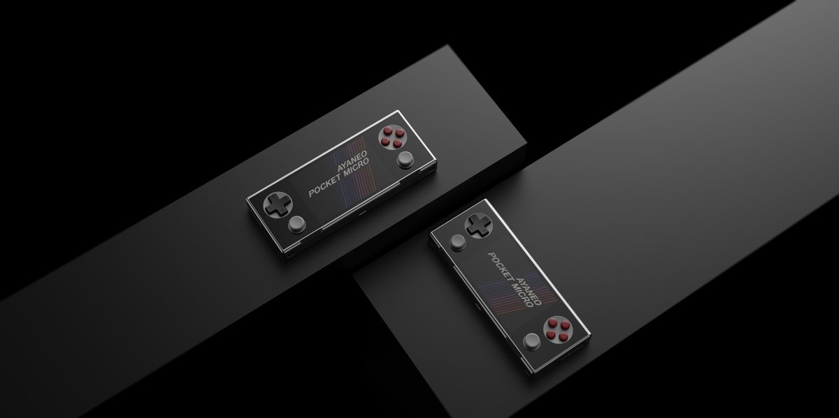 AYANEO__'s tweet image. #AYANEO Pocket MICRO Retro Gray 🤙   Paying Tribute to Classics 😎 

#retrogaming #classicgaming #AYANEO #MICRO

INDIEGOGO Campaign：ayaneo.com/igg/Pocket-MIC…