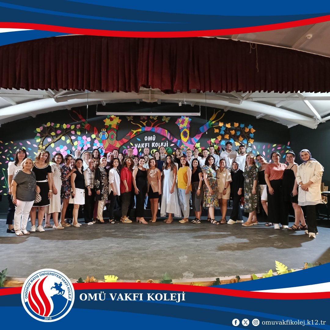 OMÜ Vakfı Koleji'nde 2024-2025 Eğitim Öğretim Yılı , Okul Müdürü Deniz Özlem Özaktaş'ın gerçekleştirdiği Genel Kurul Toplantısı ile başladı. Yeni dönemin heyecanı ve hazırlıkları ile OMÜ Vakfı Koleji ailesi olarak öğrencilerimizi bekliyoruz.