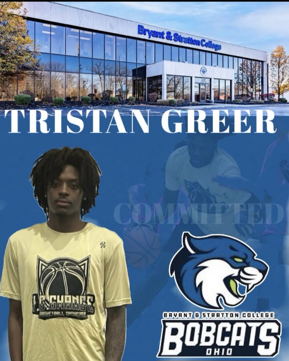 We are so excited for <a href="/Tr1st2n/">Tristan Greer</a>, a past participant at the #ICChangeShowcase #FreeBasketballShowcase in Ohio. #bryantandstrattoncollege <a href="/BSCMBBOH/">Bryant & Stratton College MBB (OH)</a> #USCAAHoops #JUCOHoops #CollegeBasketball #UpNow #BiggerThanBasketball #THEBIGSHOWCASEFORSMALLSCHOOLS #GodsPlan Can't wait to see you