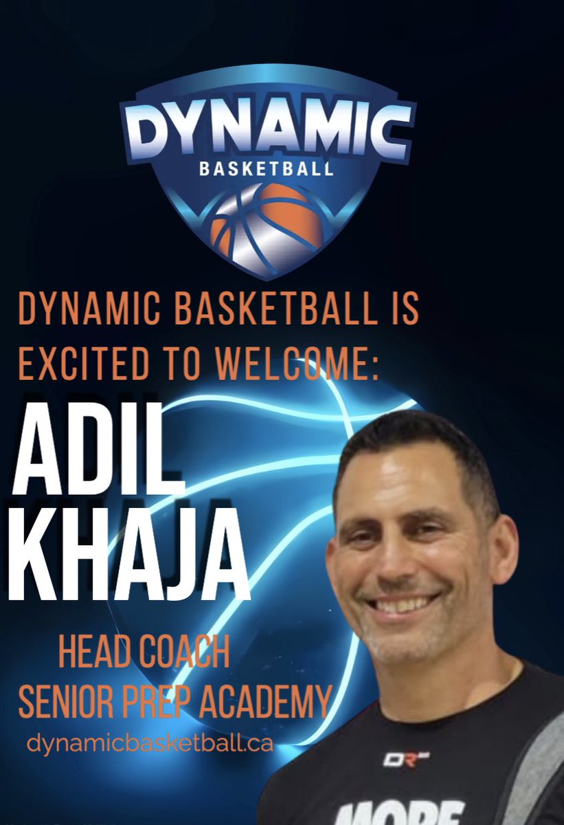 Dynamic Basketball Development Academy (@dynamic_bball) on Twitter photo <a href="/dynamic_bball/">Dynamic Basketball Development Academy</a> is excited to announce that @coach_akhaja will be taking over our SENIOR PREP team for the 2024-2025 season!
* Certified (OCT) Teacher
* Head Coach Red Rush AAU
* Asst Coach Bill Crothers Senior Prep
* Asst Coach BC PREP
* Canada Basketball Jr Academy
#bedynamic <a href="/dynamic_bball/">Dynamic Basketball Development Academy</a> is excited to announce that @coach_akhaja will be taking over our SENIOR PREP team for the 2024-2025 season!
* Certified (OCT) Teacher
* Head Coach Red Rush AAU
* Asst Coach Bill Crothers Senior Prep
* Asst Coach BC PREP
* Canada Basketball Jr Academy
#bedynamic