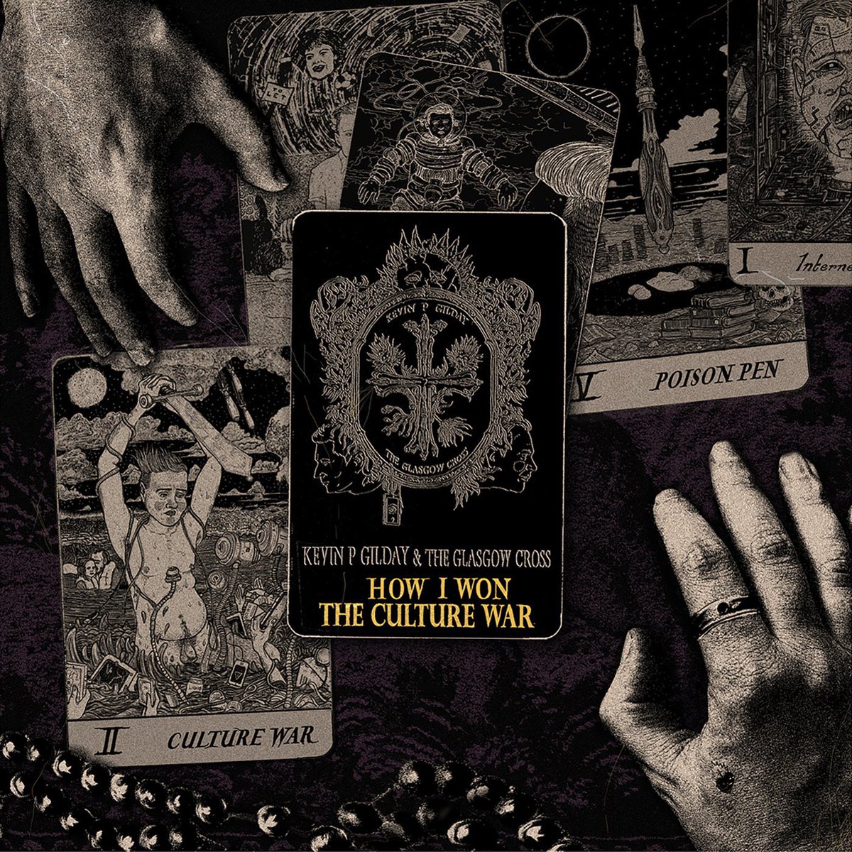 KevinPGilday's tweet photo. Kevin P. Gilday &amp; The Glasgow Cross
How I Won the Culture War
Released 11/10/24 via @iffyfolkrecords
Artwork by @loveclots 

I’m excited, terrified and overflowing with pride to share this album with the world. The culmination of years of work. This is How I Won the Culture War. https://t.co/Npu12hDOfJ