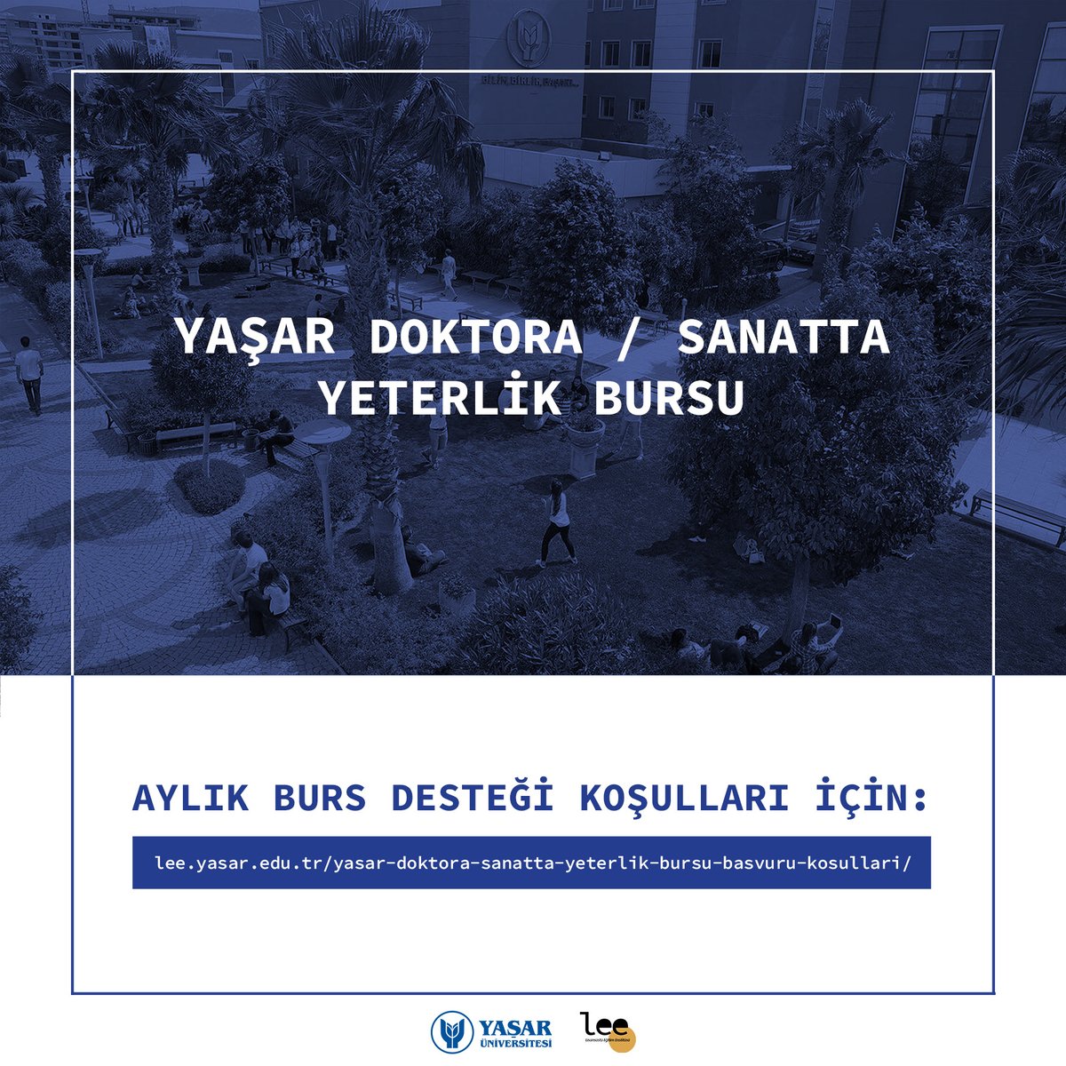yu_lisansustu's tweet photo. Yaşar Doktora/Sanatta Yeterlik Bursu

Aylık burs desteği koşulları için: https://t.co/XpjpOoxZMV

@yasaruniv

#lisansüstüeğitim #yaşarüniversitesi #çevrimiçiseminer #yükseklisans #doktora #universiteizmirdeokunur #phd #yasaruniversity #graduateschool #seminaronline #gradschool https://t.co/sS4DDQrtd5