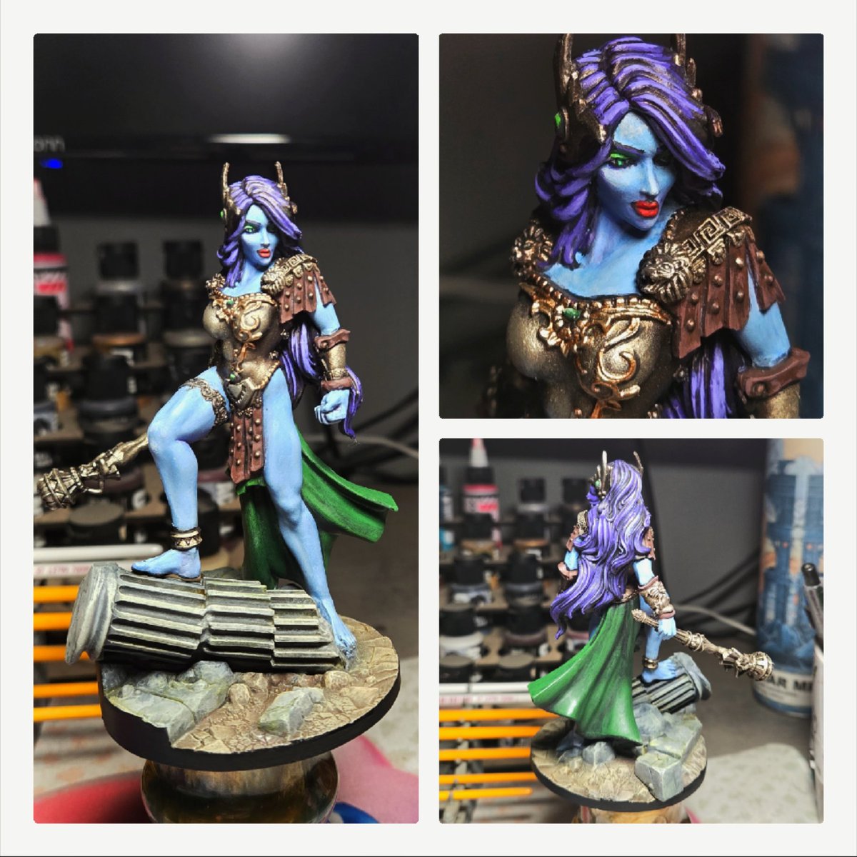 Reaper Miniatures Cloud Giant 
#DnD #reaperminiatures #miniaturepainting