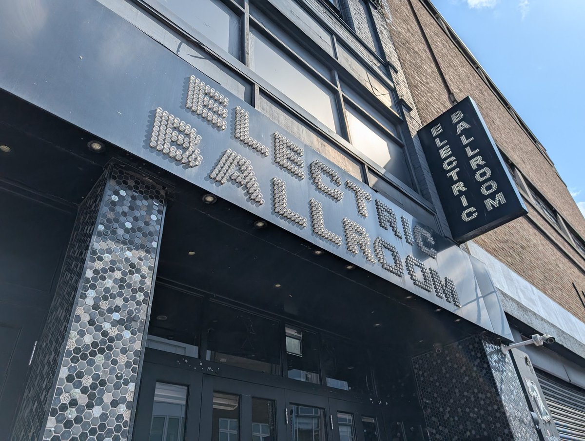 RichYAWC's tweet photo. Rev Pro and AEW done, last stop is something on my wrestling bucket list to tick off. First time at Electric Ballroom for @ThisIs_Progress! https://t.co/EQ8ey961Vx
