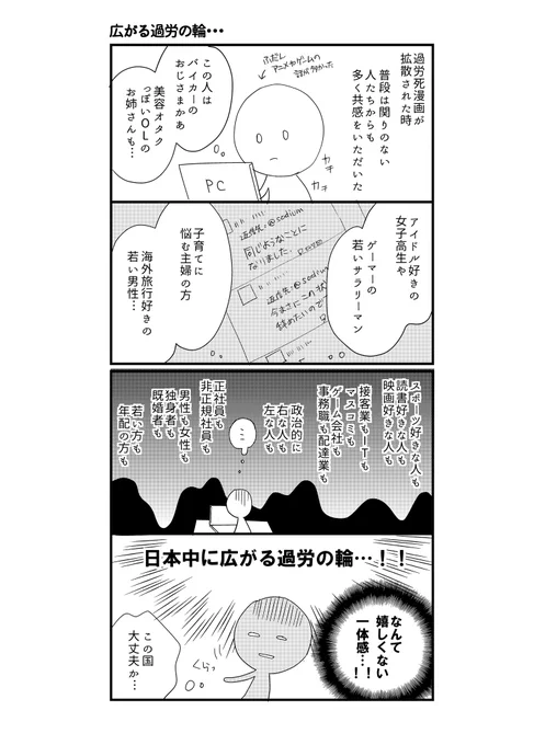 本当にいろんな方が……
全員過労……。 