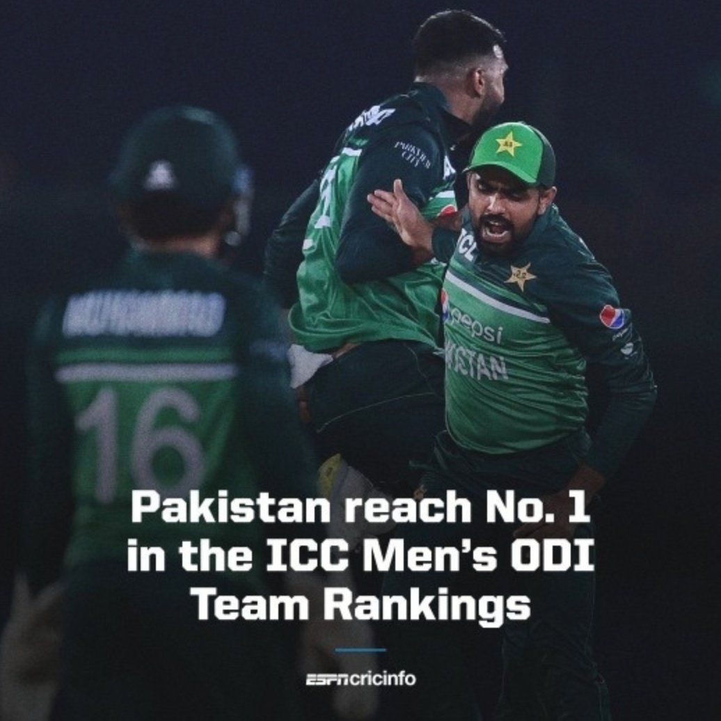GoatBz56's tweet photo. On this day one year ago, Pakistan became the number 1 ranked ODI team for the first time in history under the captaincy of Babar Azam. 

Wasn't Those were the Best days of Pakistan Cricket 🏏😔

#PakistanCricket | #Pakistan | #Cricket | #PAKvsBAN | #PAKvBAN | https://t.co/jiqm3G3iRu