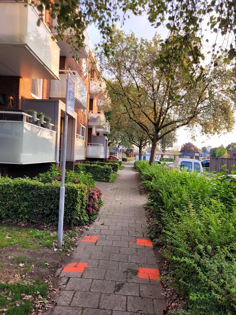 Pleur je zak er maar neer, de groeten aan de buurman met z'n rollator! Only in Hengelo