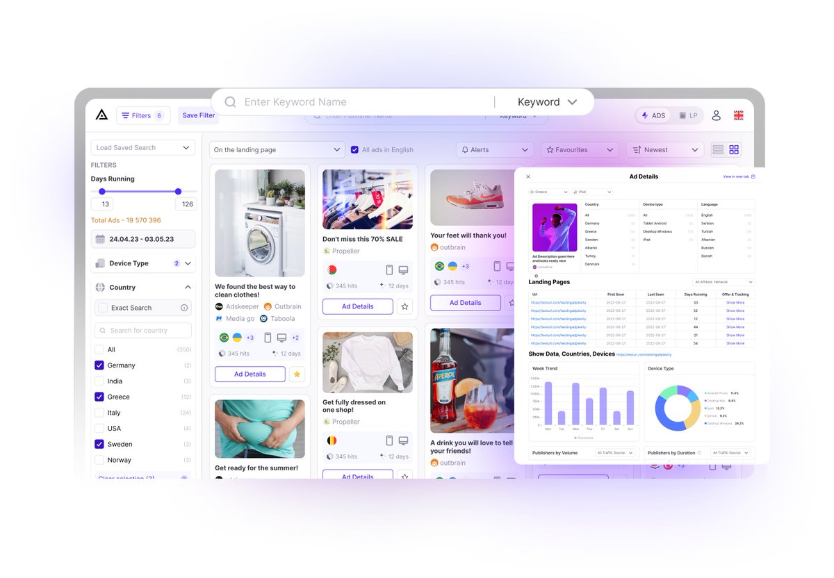 Morgan_seo's tweet photo. 🔍 Uncover Winning Ad Strategies with AdPlexity! 💡

AdPlexity: Your secret weapon for competitive intelligence in digital advertising.

Have you tried AdPlexity? Share your experience below! 👇

#AdIntelligence #DigitalMarketing #CompetitiveAnalysis https://t.co/7GlIcVrFPO