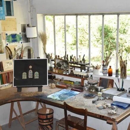 L'atelier du peintre Alfred Manessier à Emancé (78125) récemment distingué Maison des Illustres par la DRAC Ile-de-France et Patrimoine d'Intérêt Régional, sera ouvert à la visite les samedi 21 et dimanche 22 septembre à 15h, à l'occasion des journées européennes du patrimoine.
