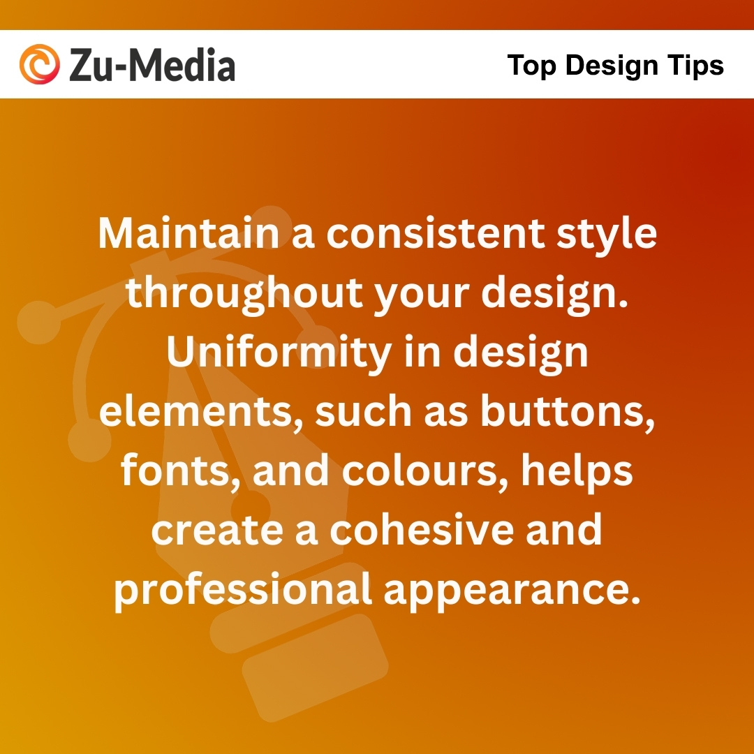 zu_media's tweet image. Zu-Media - Top Design Tips

Visit Our Website: zu-media.co.uk

#DesignTips #ConsistentStyle #GraphicDesign #WebDesign #UXDesign #BrandIdentity #VisualConsistency #DesignInspiration #ProfessionalDesign #DesignStrategy