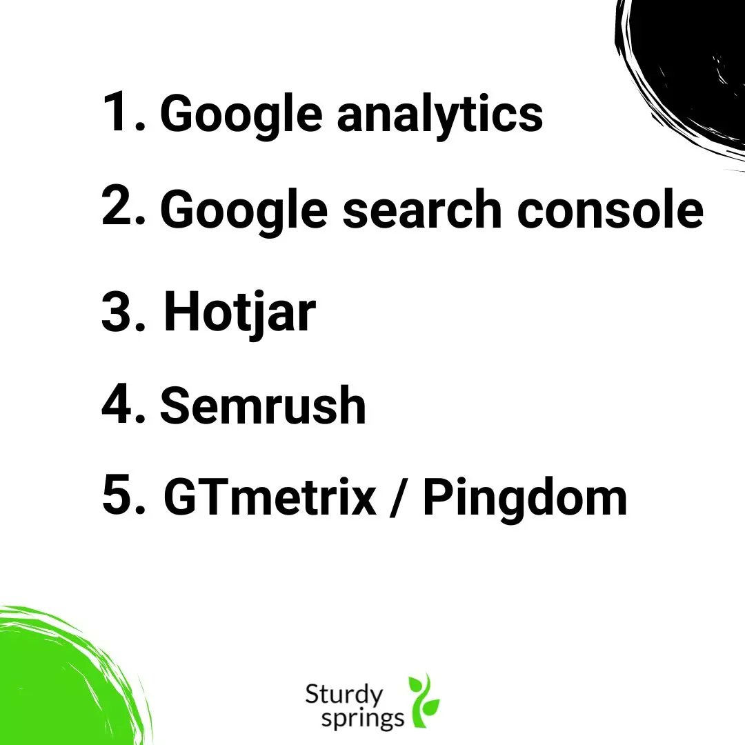 SturdySprings's tweet image. 8 tools to measure top website metrics. Learn more here 👉🏽 sturdysprings.com/top-8-tools-to…
#websitemetrics #sturdysprings #websitemanagement
