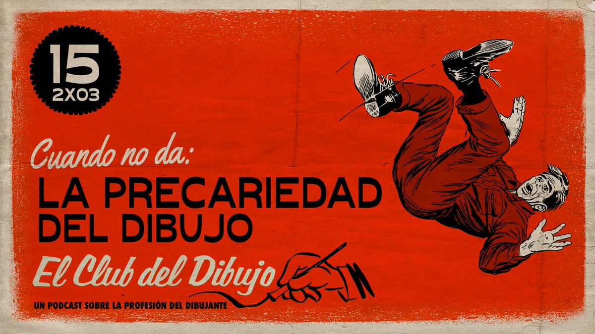 elclubdeldibujo's tweet photo. ✍️ 🫥 2x03

15 ☛ LA PRECARIEDAD DEL DIBUJO: Cuando no da #ECDD
🎙️ https://t.co/FE8TiPjORg

➥ Colaboran @AlbertMonteys y @geniespinosa

➥ Escucharemos la misteriosa cinta @Superchema   #LostInAngoulême
➥ Este tema ha sido propuesto por @bea_tormo https://t.co/sETMwLxd9B