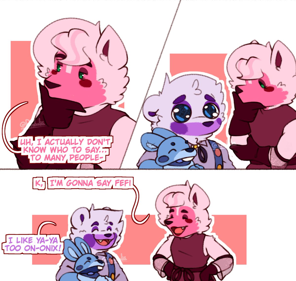 Parsheliii's tweet photo. Another answer from DA 
#FNAF https://t.co/YLhgO2JuJu