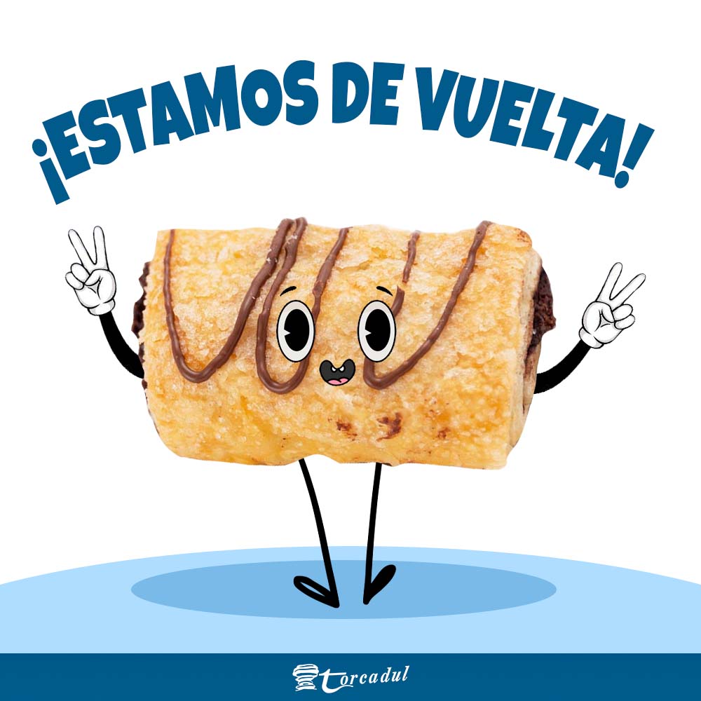 Torcadul's tweet photo. ¡Estamos de vuelta de nuestras vacaciones! 🎉
¡Listos para endulzar tus días con los sabores que tanto amas! ✨
#EstamosDeVuelta #DulcesConAmor #SweetLife #FábricaDeDulces #SaborQueEncanta #Pastel #Dulce #Antequera https://t.co/XF0gOqtf8I