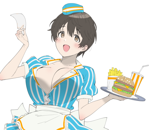 立ち絵のほうも線を整えたので色塗りスタートです 