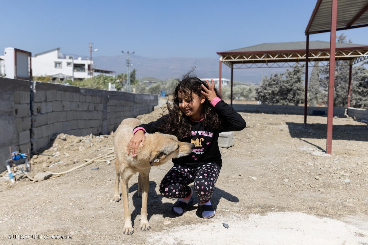 This #InternationalDogDay, we’re celebrating our four-legged friends that are helping make a difference in the lives of children.

Whether offering warmth in the wake of earthquakes or helping children thrive in their studies, these pups are a reminder of the power of compassion.