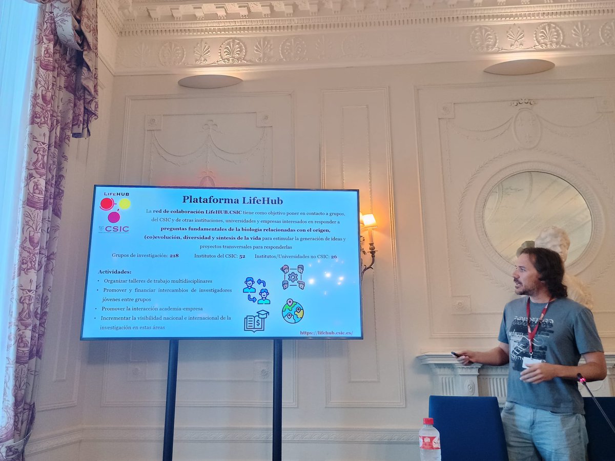 Comienza la X Escuela de Biología Sintética Integrativa, que no habría sido posible sin el apoyo y el patrocinio de <a href="/SSebiot/">SSebiot</a> <a href="/SecugenOnline/">Secugen</a> y <a href="/CsicLifehub/">LifeHUB.CSIC</a> Muchas gracias!! <a href="/UIMP/">UIMP</a> <a href="/CSIC/">CSIC</a>