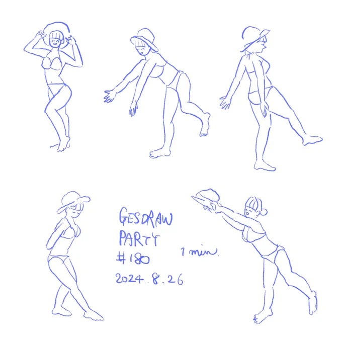 久しぶり過ぎてペースもバランスも難しかった。またがんばるぞー。 #GesDrawPARTY 