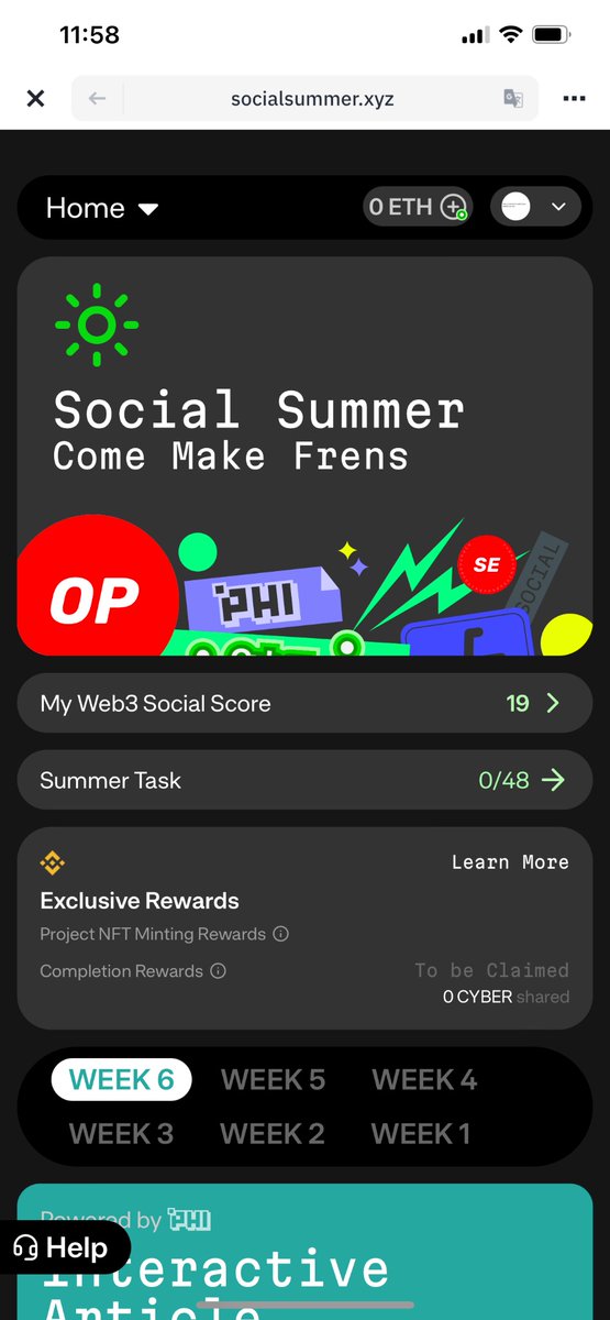 Yeniguss's tweet photo. Claim some airdrop and follow@BuildOnCyber @Optimism @Web3WithBinance 
Complete the creative bounties now! #SocialSummer https://t.co/9l4vXHWcSF