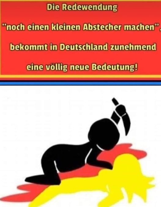 Nisaba1's tweet photo. Wie befürchtet: Das Blut der von einem #Syrer Abgeschlachteten ist noch nicht getrocknet, da demonstriert diese lobotomierte, für die ganze🌎sichtbar dem WAHN anheim gefallene Nation gegen die #AfDoderSolingen. Allen voran die dummen Hühner der „Omas gegen Rechts".
#Migration https://t.co/UK4XxYFBEs