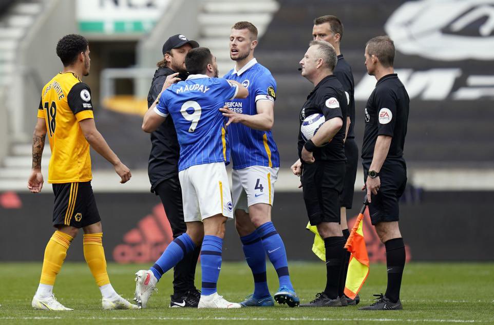 Hey <a href="/nealmaupay_/">Neal Maupay</a>   Do you think the ref deserved your normalisation of abuse whilst simply doing his job.. two game ban for foul language and abuse. “Ref was only trying his best” #everton #maupay <a href="/mattwheelerdj/">matt wheeler</a>