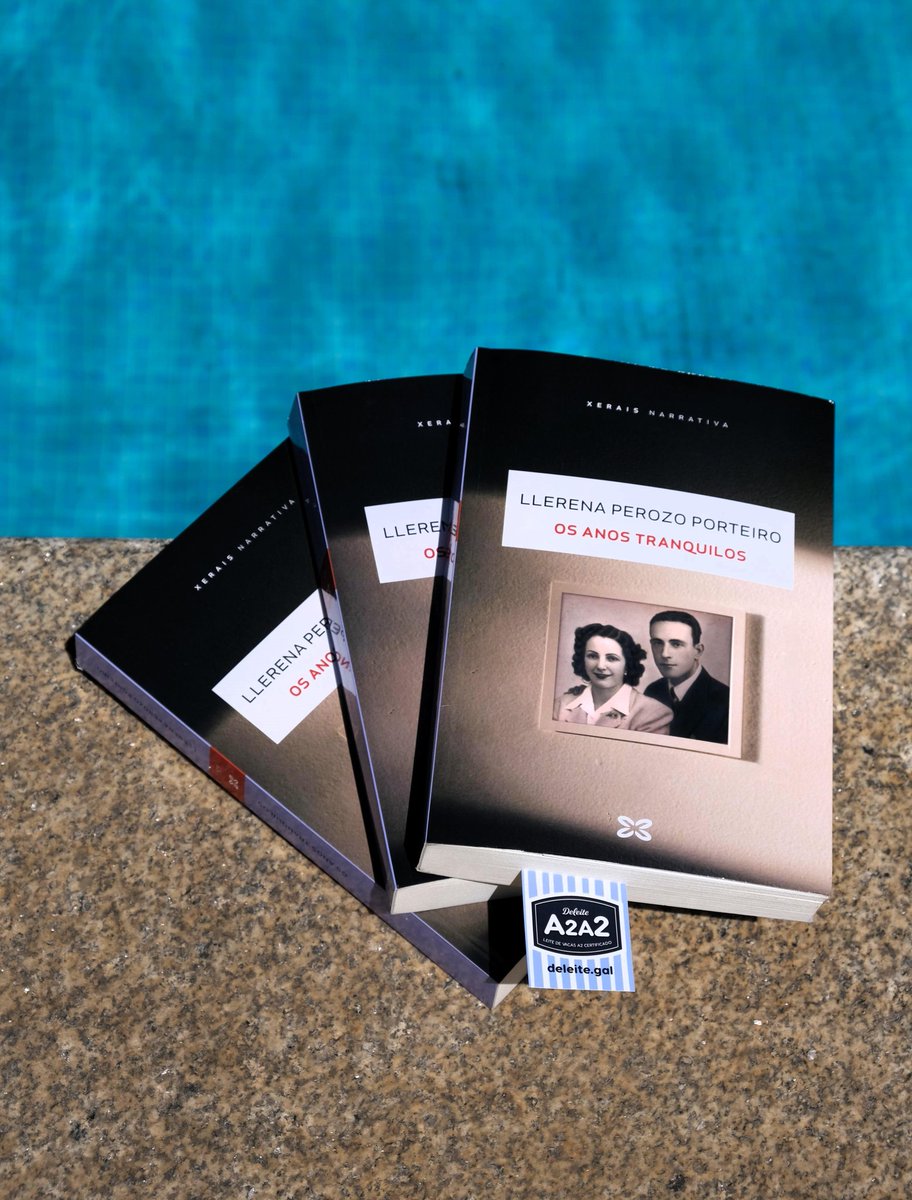 deleitegalego's tweet image. 𝕃𝕚𝕓𝕣𝕠𝕤 ➕️ 𝕃𝕖𝕚𝕥𝕖 🟰 A mellor combinación do verán 🥛📚😄

Hoxe sorteamos nova deleitura! Regalamos 6️⃣ exemplares da última novela 𝑶𝒔 𝒂𝒏𝒐𝒔 𝒕𝒓𝒂𝒏𝒒𝒖𝒊𝒍𝒐𝒔, de 𝐋𝐥𝐞𝐫𝐞𝐧𝐚 𝐏𝐞𝐫𝐨𝐳𝐨, editada por @Xerais.

Participa facendo RT e seguíndonos! ✨️