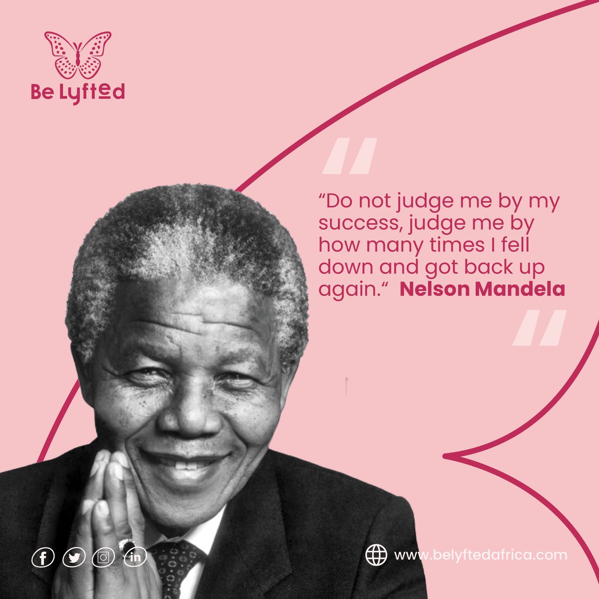 True greatness is in our resilience. It's not our achievements, but the courage to rise after every fall that truly defines us. 

Every setback is a step forward, every challenge a chance to grow. 

Keep going. 

#belyftedafrica #lyftedleaders #resilience