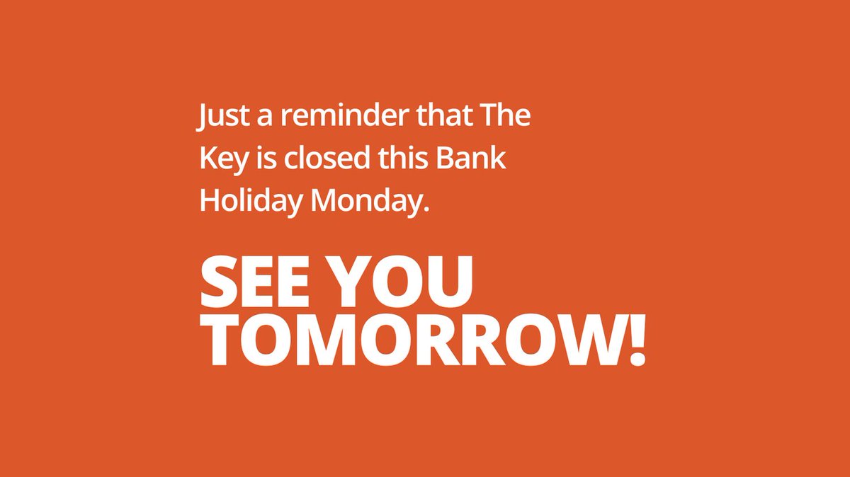 Happy Bank Holiday Monday!
We hope you have a great day and can't wait to catch up again tomorrow 😃