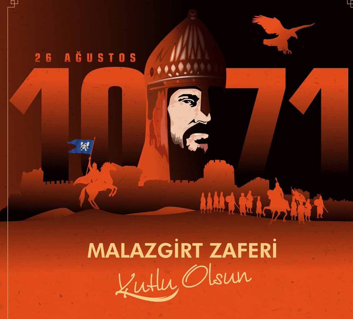 Anadolu'yu bizlere vatan kılan, #MalazgirtZaferi'nin 953. yıl dönümü kutlu olsun!  

Büyük komutan Sultan Alparslan başta olmak üzere, tüm şehitlerimizi rahmet ve minnetle anıyoruz.