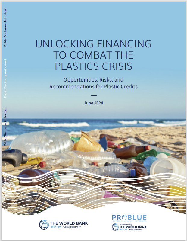 CircularAction's tweet image. Earlier this year we worked with @worldbank on this excellent publication, &apos;Unlocking Financing to Combat Plastic Crisis: Opportunities, Risks, and Recommendations for Plastic Credits&apos;. 

📘ow.ly/cVCg50SWyoT

#plasticpollution #plasticcredits #recycling #wastemanagement