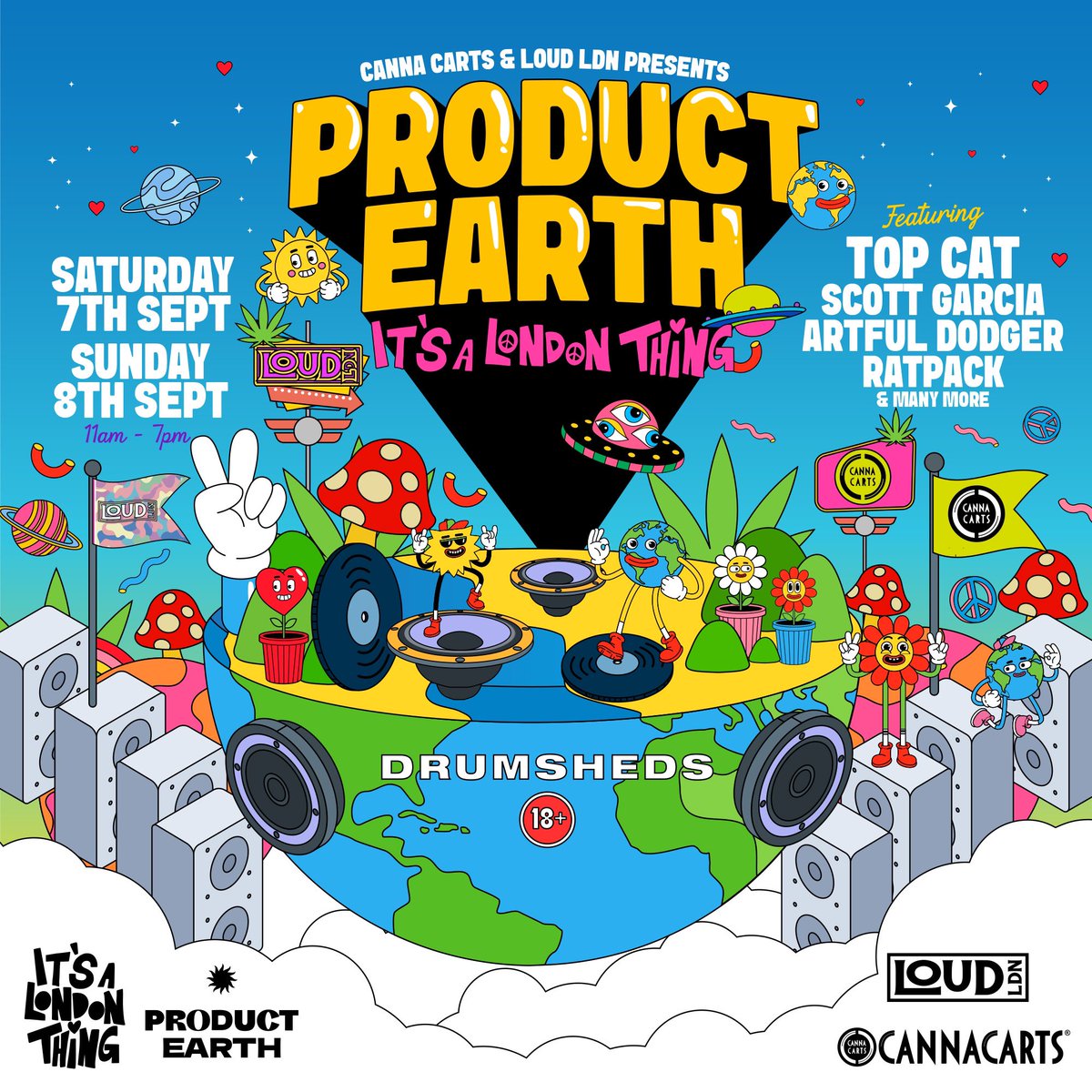 LDNsLoudest's tweet photo. Excited for Product Earth at Drumsheds! 🌍 Loud LDN founder @DJScottGarcia, a UK Garage pioneer, has curated an iconic lineup. With over 20 years shaping London's music scene, this is a weekend you can’t miss! 🎶🔥 #LoudLDN #ScottGarcia #ProductEarth

https://t.co/3loY46scbK https://t.co/CGJyp0K1ij