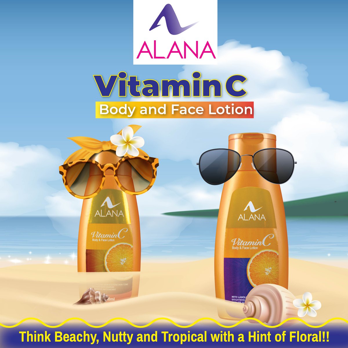 FlameTreeGroup's tweet image. Think Beachy, Nutty, and Tropical with a hint of Floral!📷📷
Shop online on bit.ly/41vmzkC or at any supermarket! #vitaminclotion