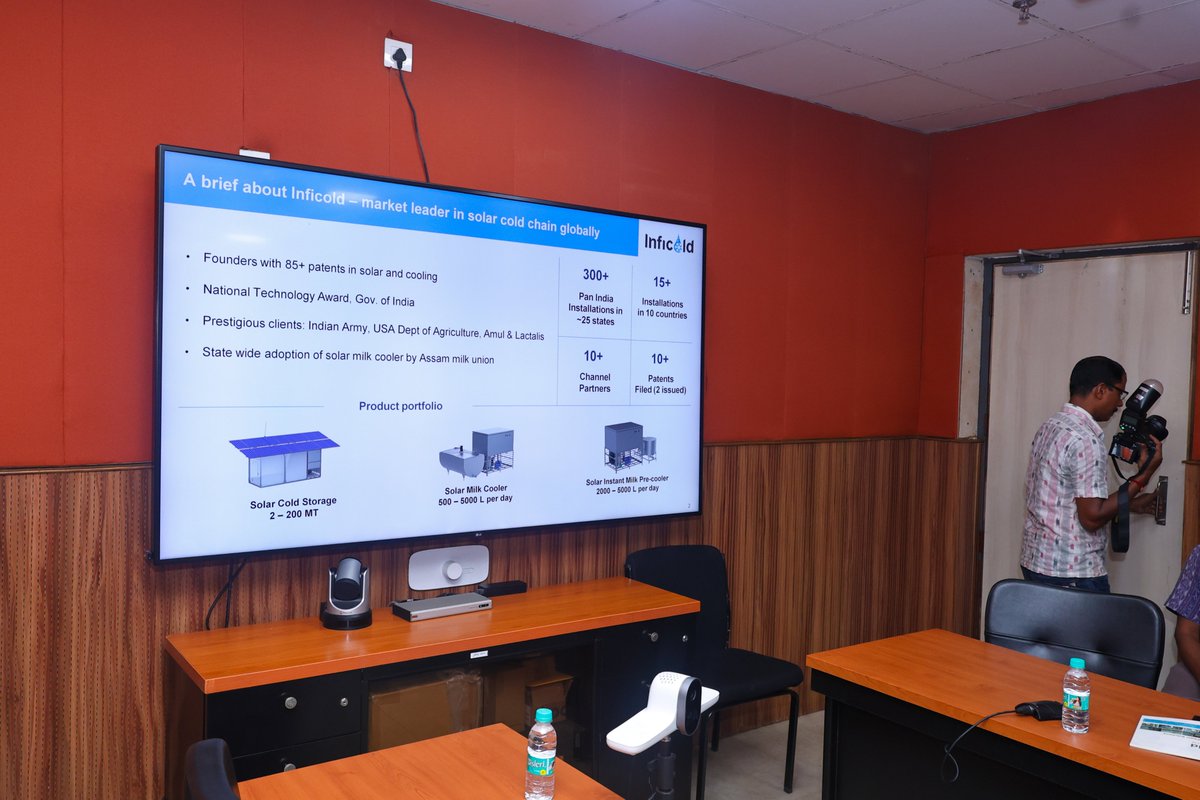 Attended a remarkable presentation by INFICOLD at Krushi Bhawan on the installation of Solar Cold Storages throughout Odisha. This initiative is set to revolutionize agricultural storage, reduce wastage, and support our farmers like never before. Proud to support such