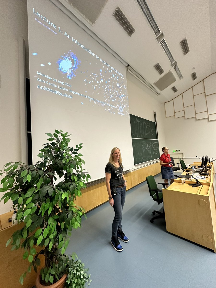 JYFL Accelerator Laboratory (@jyflacclab) on Twitter photo We are very happy to be hosting the Euroschool on Exotic Beams! Great to see lots of young scientists here for week of lectures, hands-on work and tours. Now with <a href="/Cec_gRESONANT/">Ann-Cecilie Larsen💙💛</a> on the Nuclear Physics which occurs in astrophysical environments
indico.fys.kuleuven.be/event/84/ We are very happy to be hosting the Euroschool on Exotic Beams! Great to see lots of young scientists here for week of lectures, hands-on work and tours. Now with <a href="/Cec_gRESONANT/">Ann-Cecilie Larsen💙💛</a> on the Nuclear Physics which occurs in astrophysical environments
indico.fys.kuleuven.be/event/84/