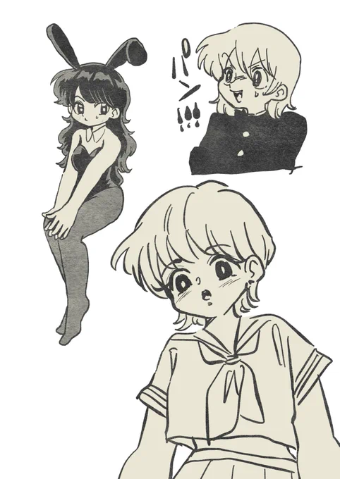 画力に対して描きたい頭身が見合わないので、画力を向上させるのではなく画力に合った頭身を模索してたやつ 