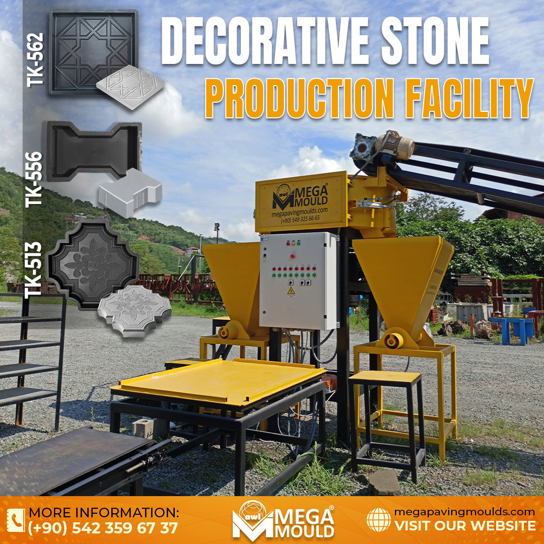 MegaMouldsEn's tweet photo. 👉DECORATIVE STONE PRODUCTION FACILITY!

🚀 Don't miss this revolutionary opportunity that shapes the future! Here is your chance to take a step forward.

📞https://t.co/kbraaeUBXY

#megamould #concretedesign #paving #pavingblock #brickmaking #curbstone https://t.co/3HwvL77O0p